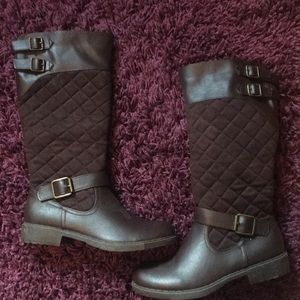 Calf length boots